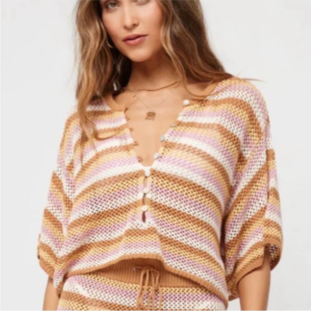 L*Space Coast is Clear Top Cancun Stripe NEW